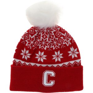 Block C Snowflake Beanie w/Faux Pom
