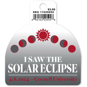 Cornell Eclipse Group Sun Photo Sticker