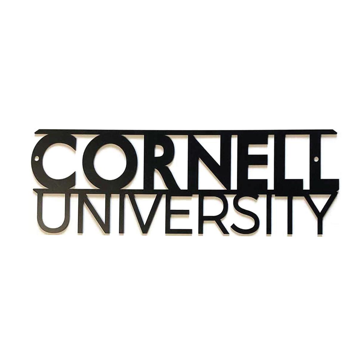 Cornell University Metal Wall Sign