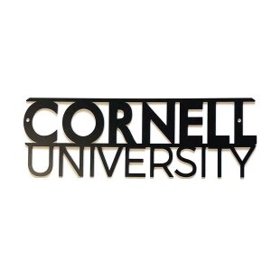 Cornell University Metal Wall Sign