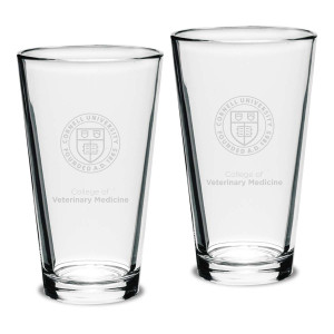 Cornell College of Veterinary Medicine Pint Glass Set