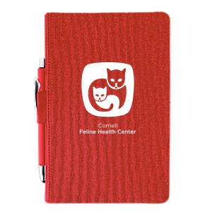 Cornell Feline Health Center Journal with Pen Set