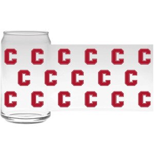 Cornell Block C Can Glass 16 oz