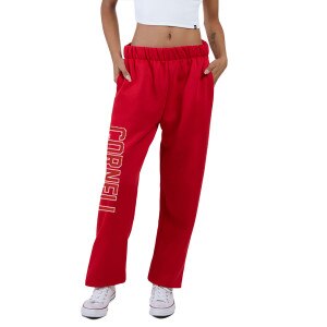 Women's Red on Red Cornell Imprinted Pant