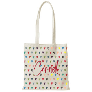 Cornell Repeating Heart V Day Tote