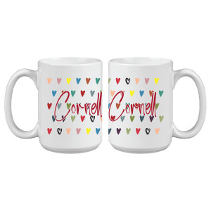 Cornell 15 oz V Day Mug