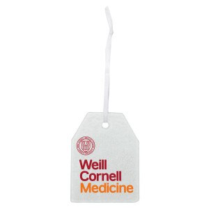 Weill Cornell Glass Ornament