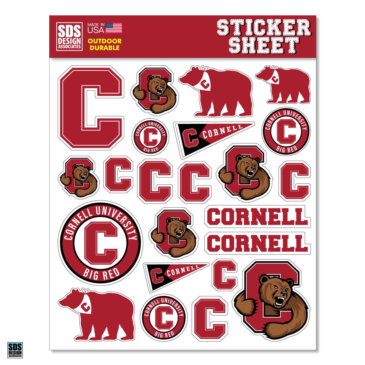 Big Red Fan Sticker Sheet