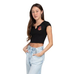 Women's Bear Through C V-Neck Cali Tee