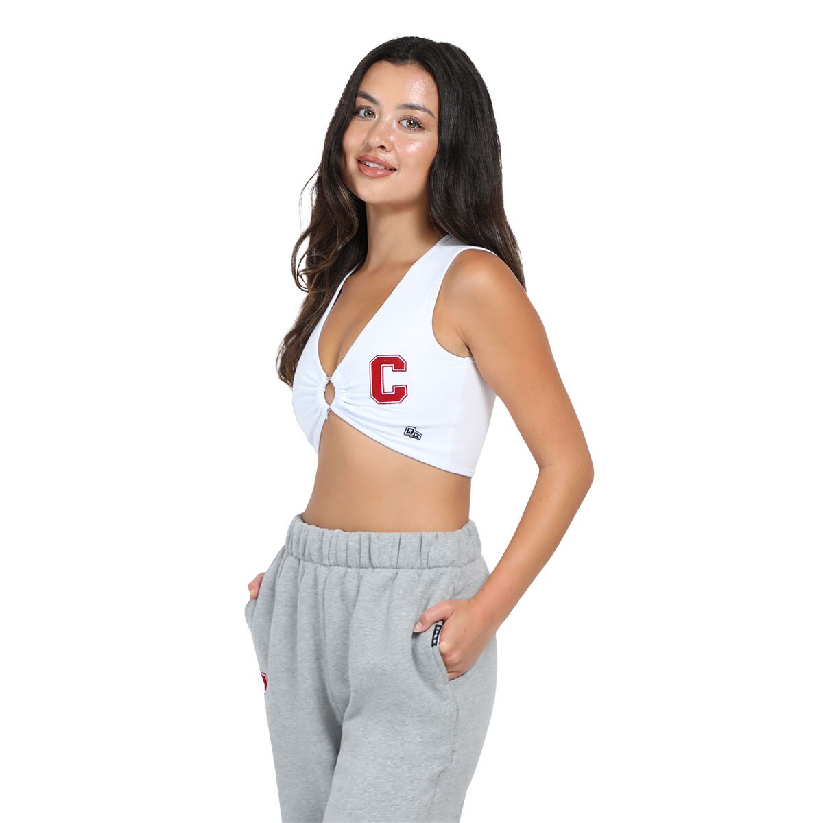 Women's Blok C Emb Ring It Top