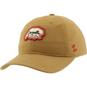 Walking Bear with Cornell Canvas Cap