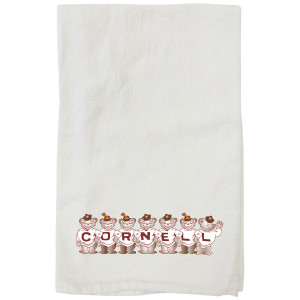 Vintage Bears Organic Cotton Tea Towel