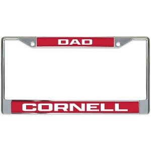 Cornell Dad License Plate Frame