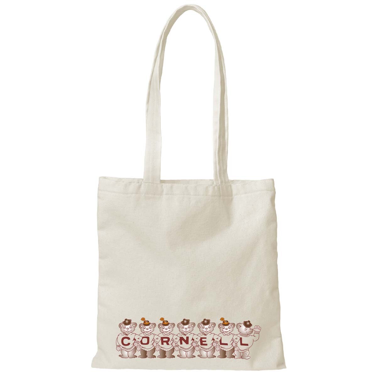 Vintage Bears Slim Canvas Tote