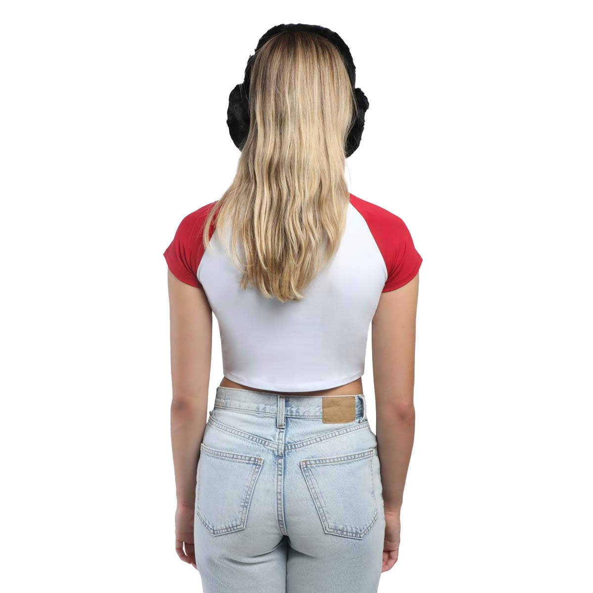 Cornell Block C Fuzzy Earmuffs