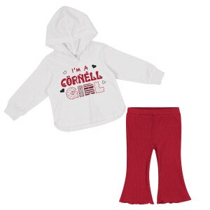 Infant Girls Cornell Hood Tee and Pant Set