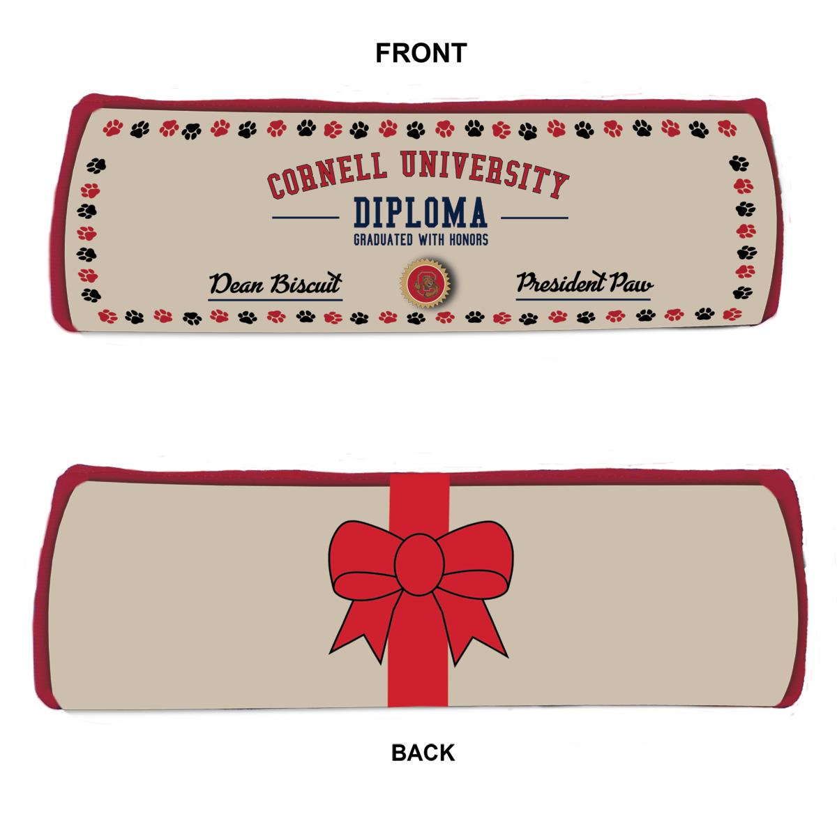 Cornell Diploma Dog Toy | Gifts