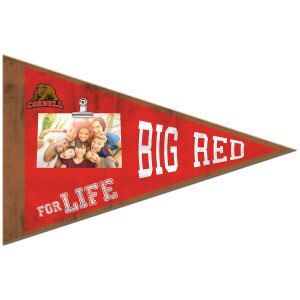 Big Red Pennant Photo Clip Plaque