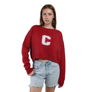 Women's Block C Cropped Sweater