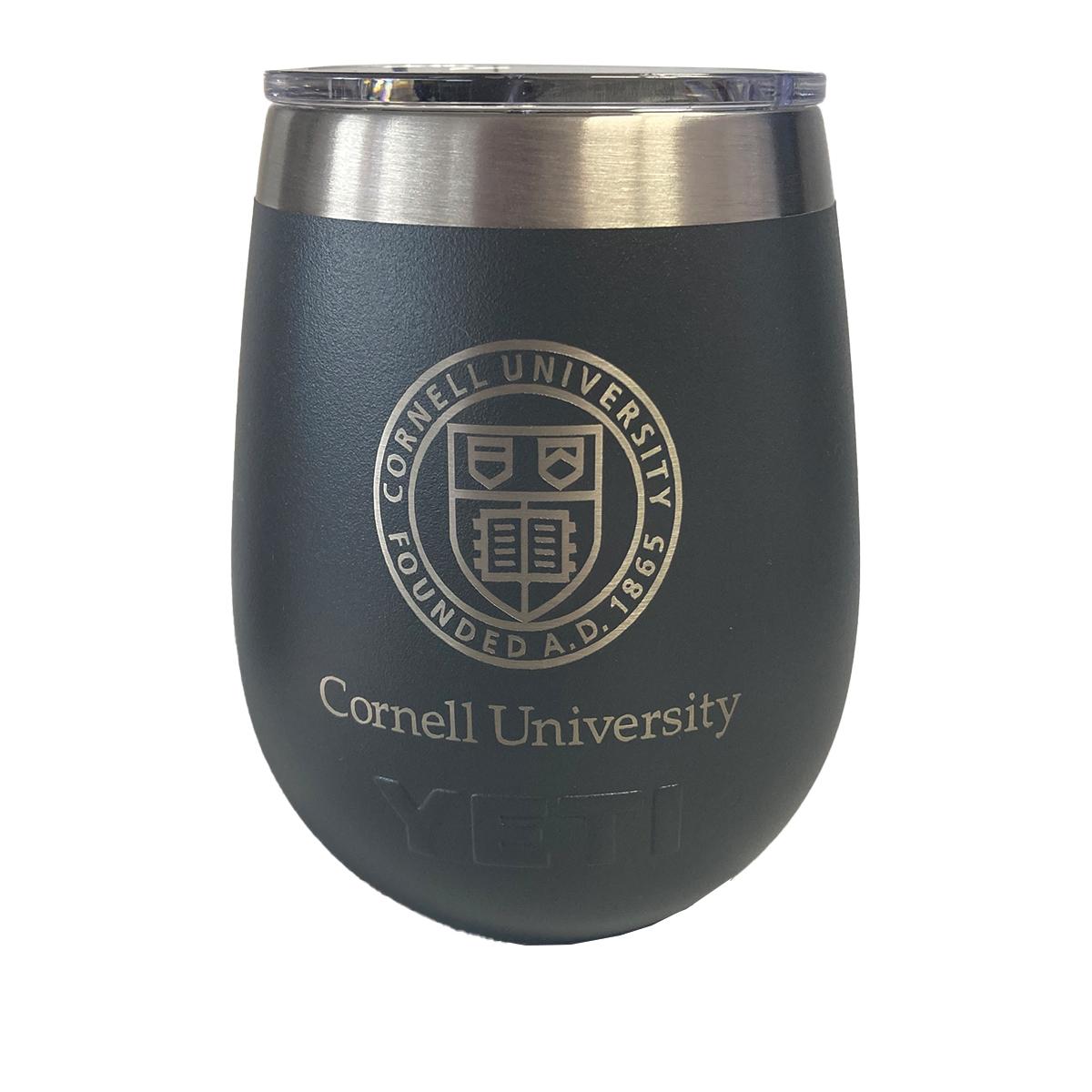 Cornell Seal Yeti Wine Tumbler Char