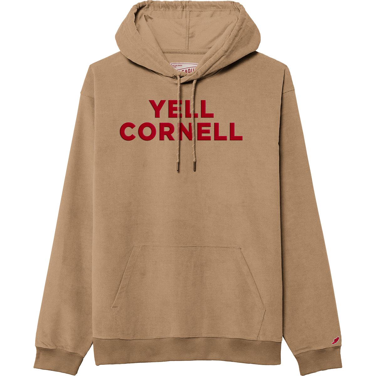 League Yell Cornell Over C Emb Cord
