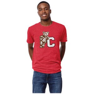 League Vintage Bear Leaning on C Tee