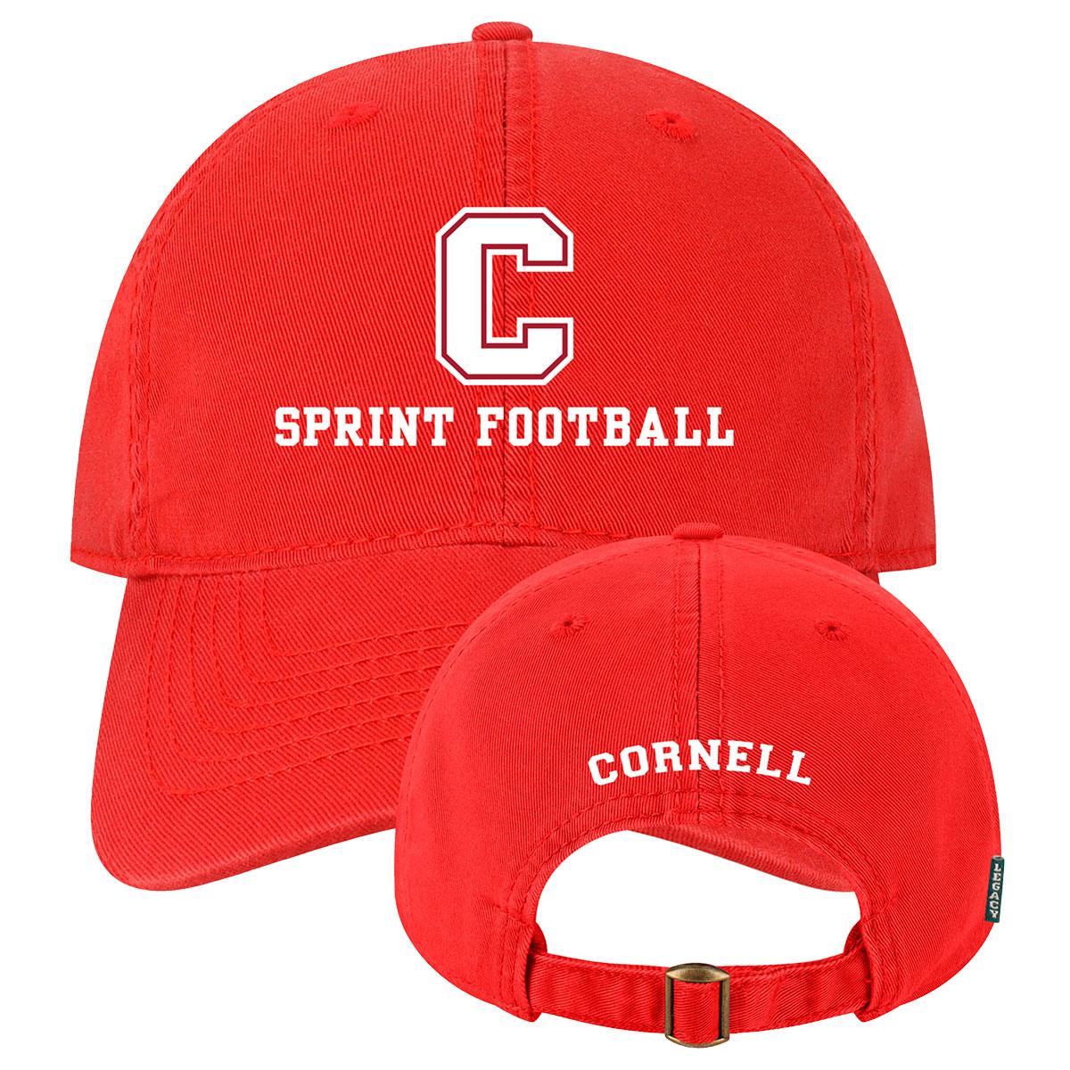Block C Sprint Football Cap red