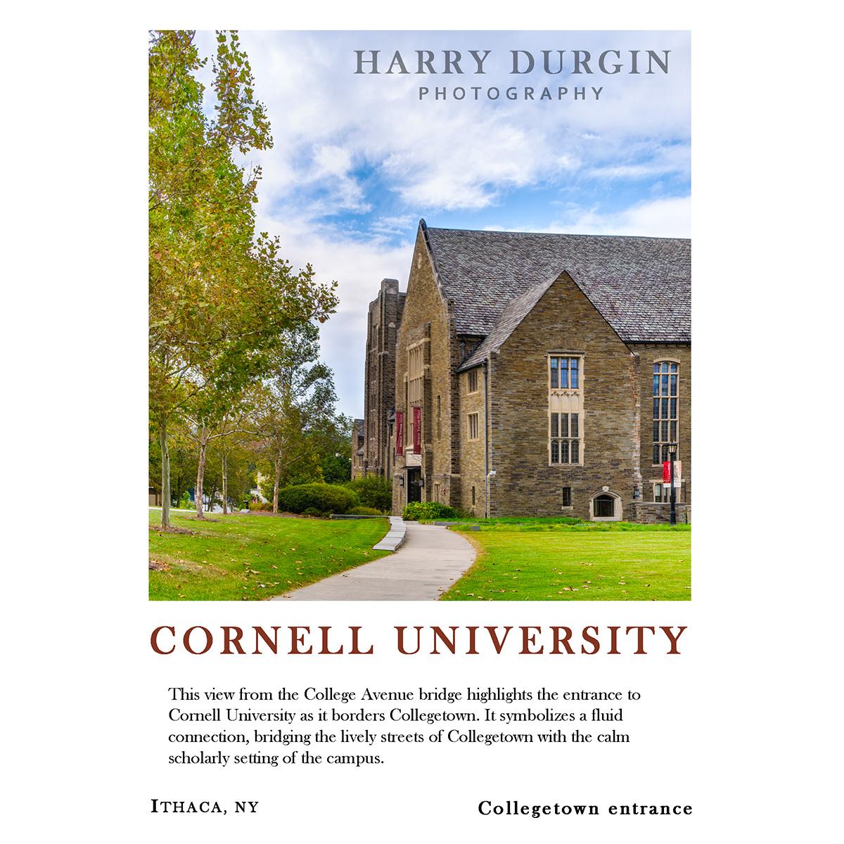 Cornell Photo Note Card Durgin Daff