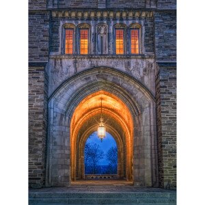 Cornell Photo Note Card Durgin Myron Taylor Night