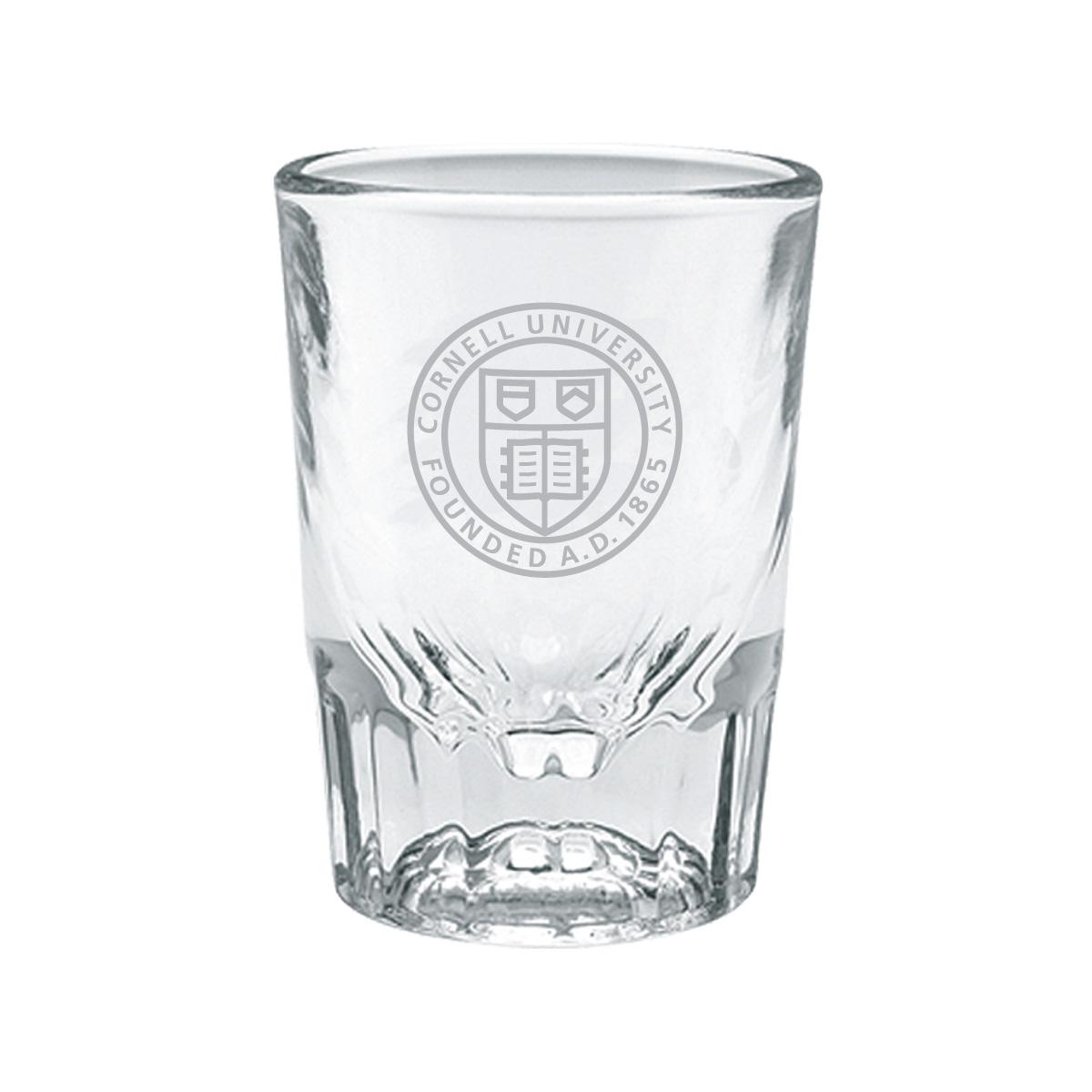 Cornell Seal Heavy Bottom Shot Glas