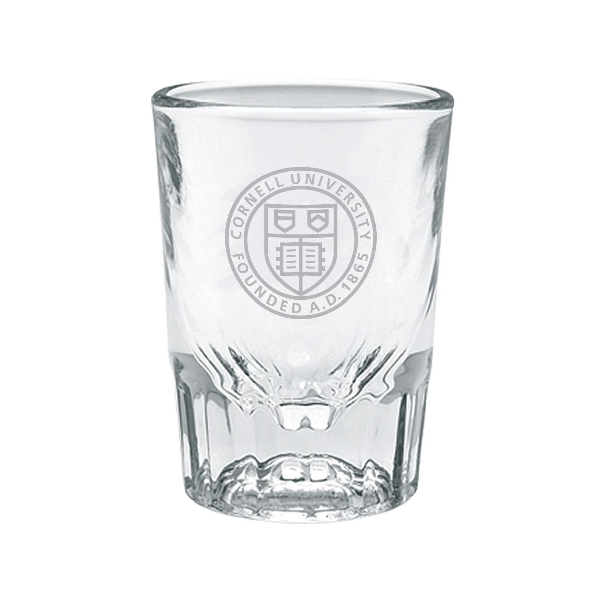 Cornell Seal Heavy Bottom Shot Glas
