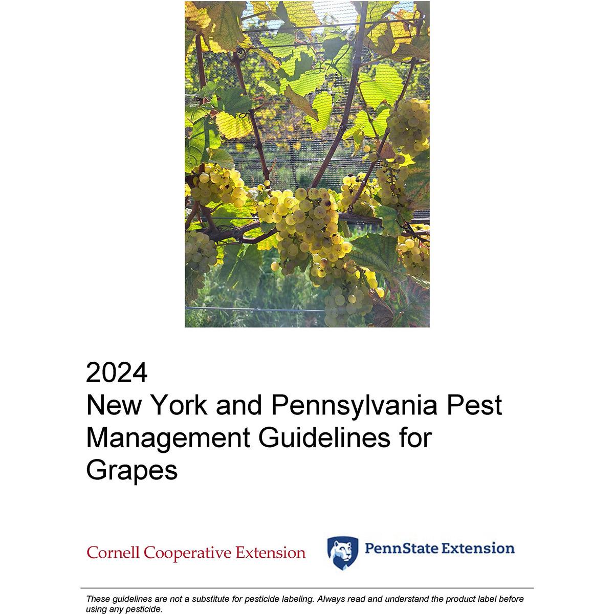 2024 PMEP Guide for NY and PA Grape