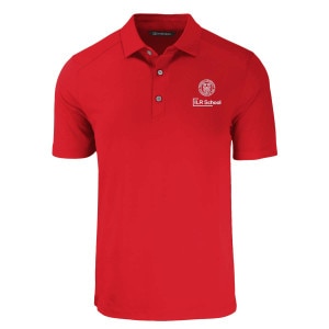 Big & Tall Cornell ILR School Cutter & Buck Eco Stretch Recycled Polo