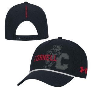 UA Cornell w/Bear on C Cap - Black