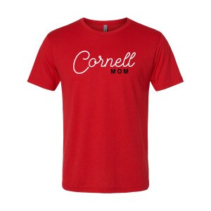 Script Cornell over Mom Tee