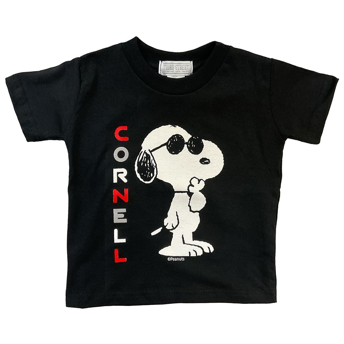 Snoopy Standing next to CORNELL