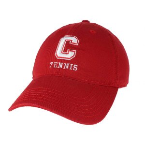 Block C Tennis Cap With Back Cornell Embroidery