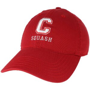 Block C Squash Cap With Back Cornell Embroidery