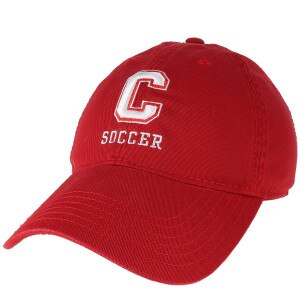 Block C Soccer Cap With Back Cornell Embroidery