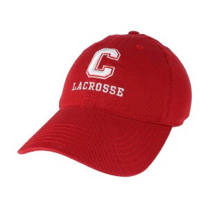 Block C Lacrosse Cap With Back Cornell Embroidery