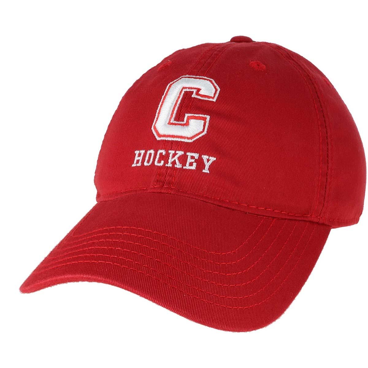 Block C Hockey Cap With Back Cornel