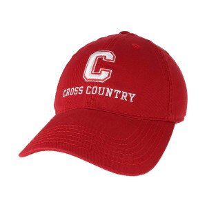 Block C Cross Country Cap With Back Cornell Embroidery