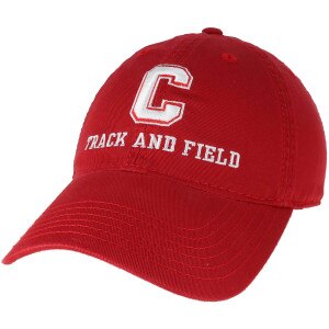 Block C Track and Field Cap With Back Cornell Embroidery