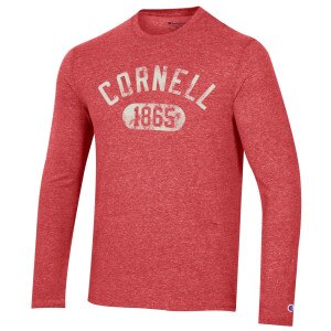 Champion Cornell over 1865 Disc L/S Tee