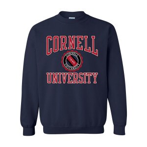 Oversized Cornell Logo Crew