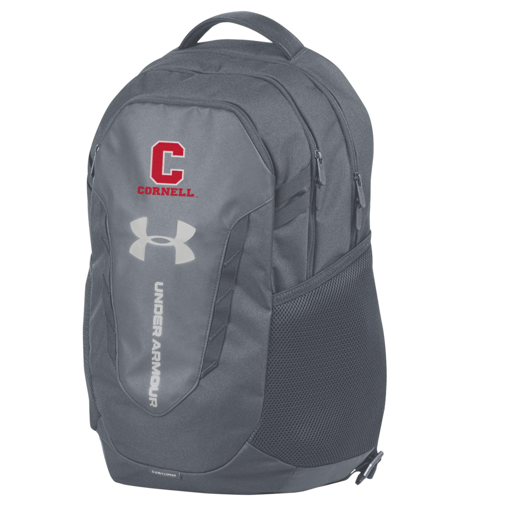 Under Armour Gray and Black Logo Backpack Under Armour Contain Backpack  main image 2