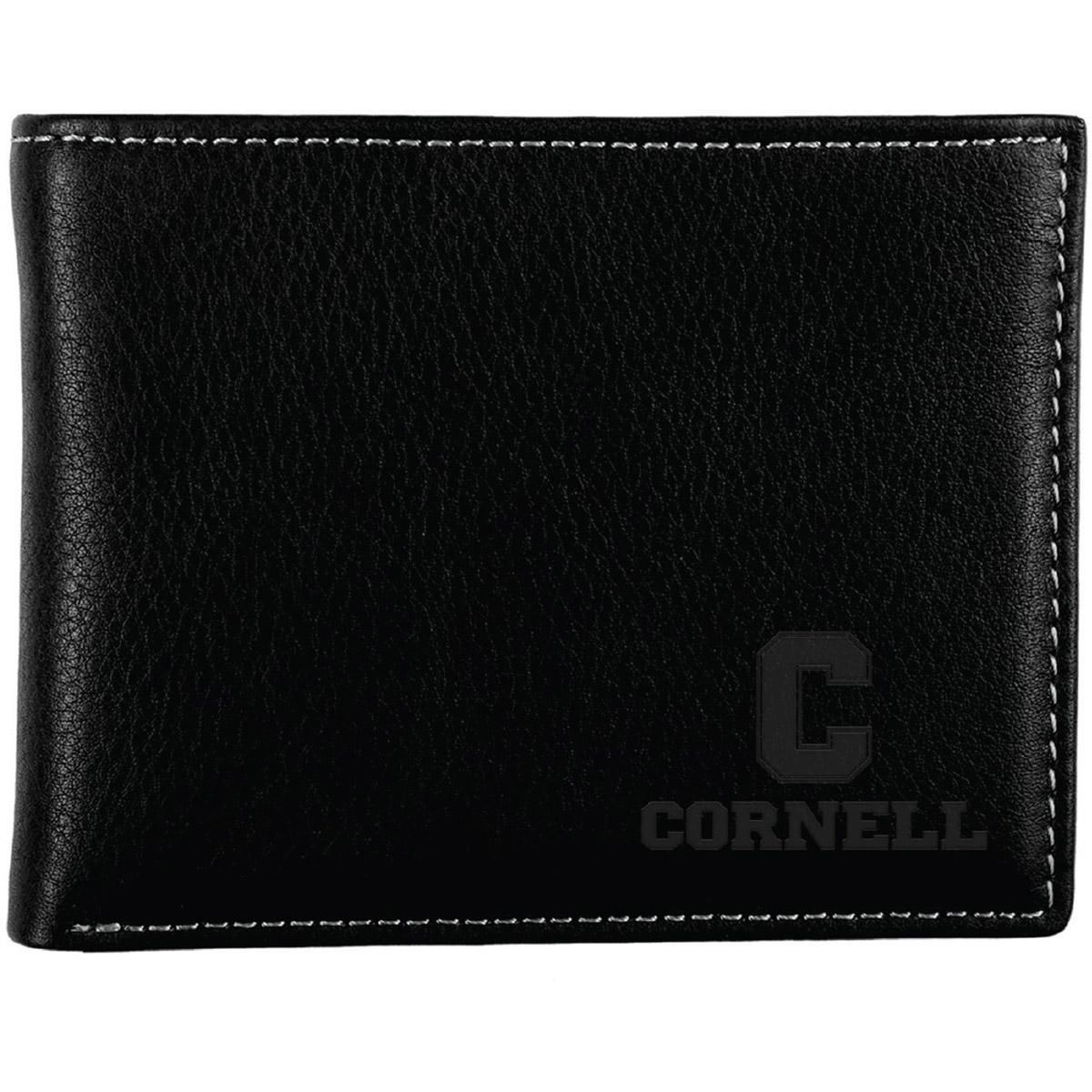 Black Billfold Wallet Block C over