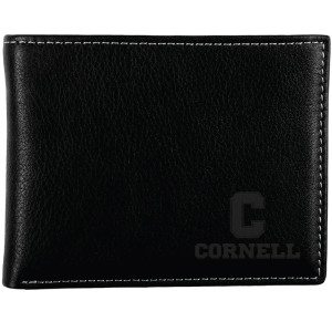 Black Billfold Wallet Block C over Cornell