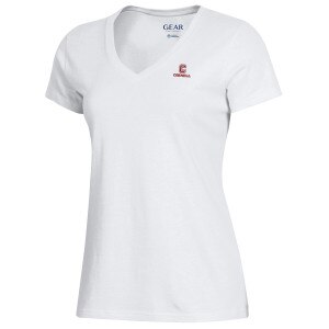 Women's L.C. Emb. C V-Neck
