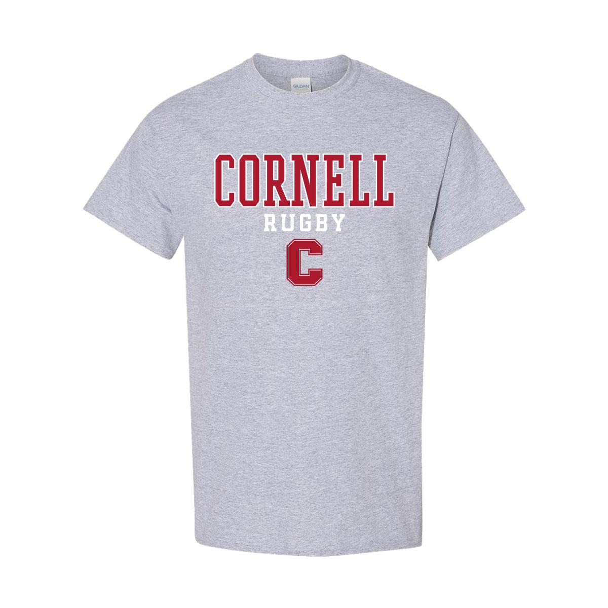 Cornell Rugby Over Block C Tee | To